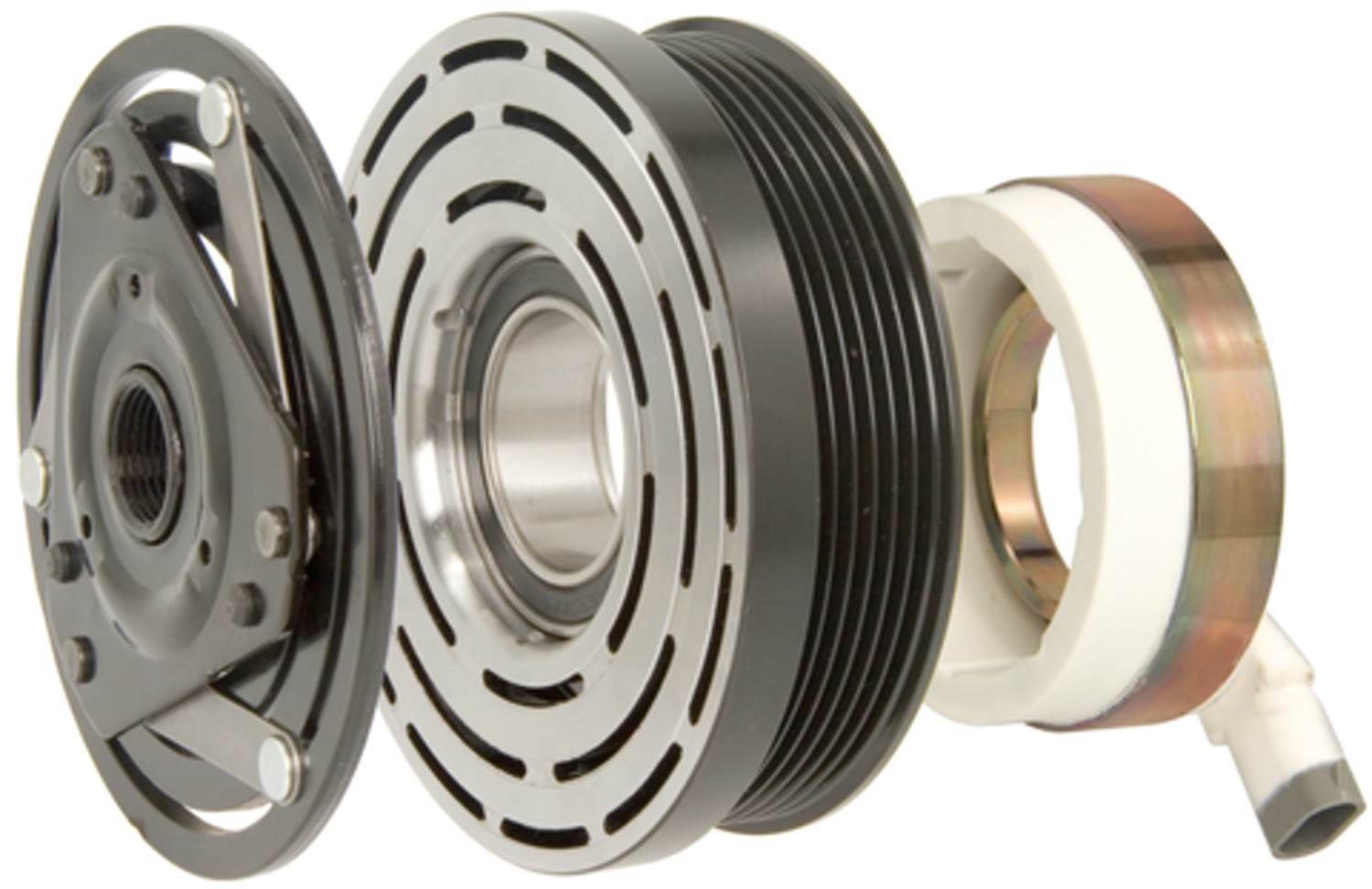 Angle View of A/C Compressor Clutch FOUR SEASONS 47671