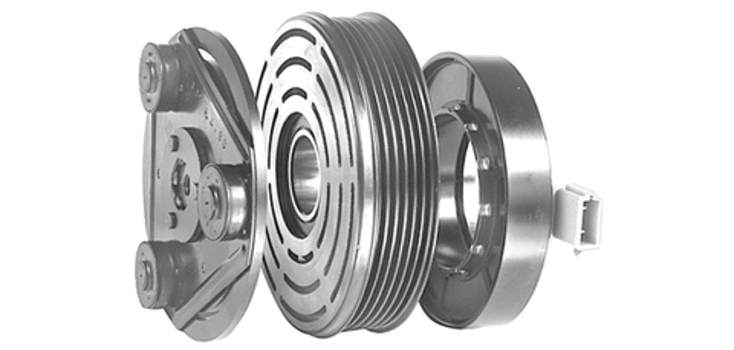 Angle View of A/C Compressor Clutch FOUR SEASONS 47876