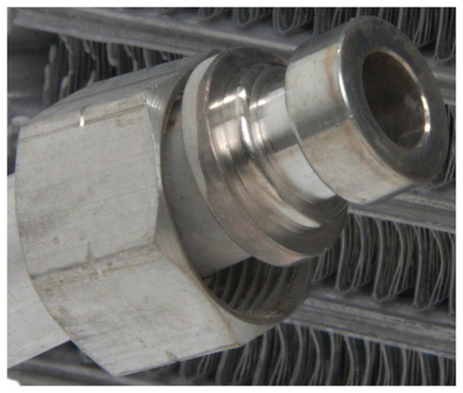 Connector View of A/C Evaporator Core FOUR SEASONS 54732