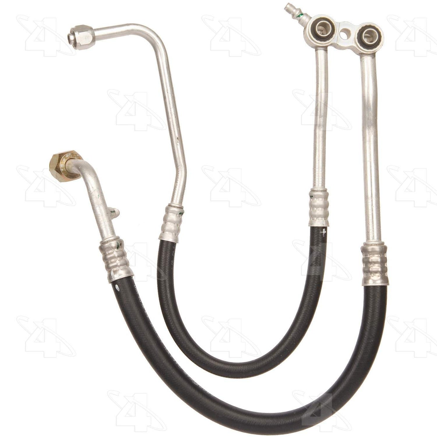 Front View of A/C Refrigerant Discharge / Suction Hose Assembly FOUR SEASONS 55038