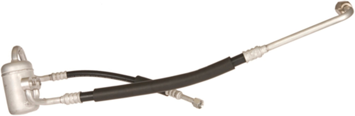 Angle View of A/C Refrigerant Discharge / Suction Hose Assembly FOUR SEASONS 55070