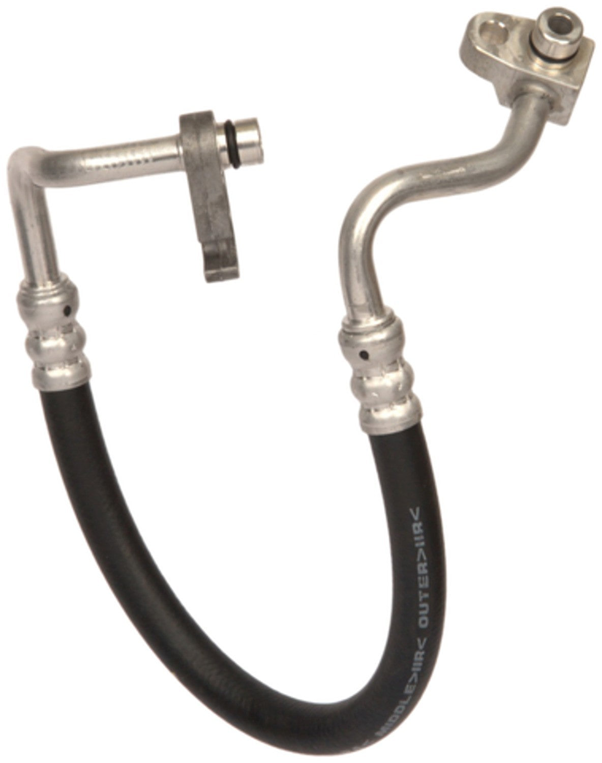 Back View of A/C Refrigerant Discharge Hose FOUR SEASONS 55119