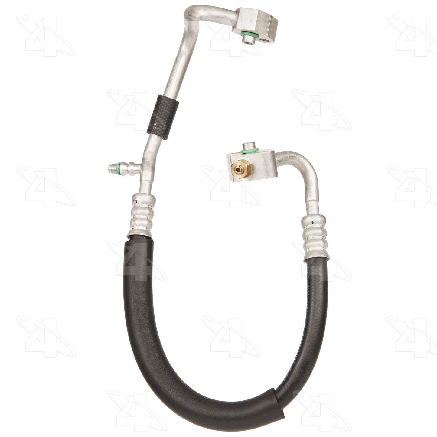 Front View of A/C Refrigerant Discharge Hose FOUR SEASONS 55127