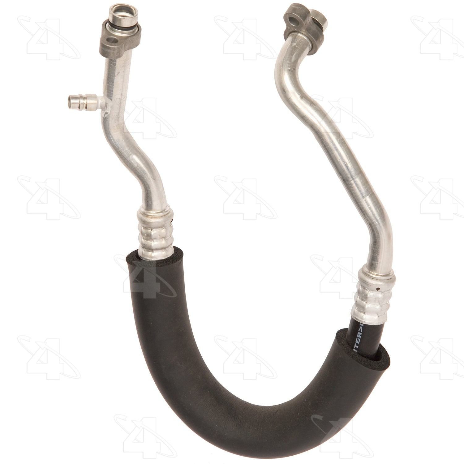 Front View of A/C Refrigerant Suction Hose FOUR SEASONS 55145