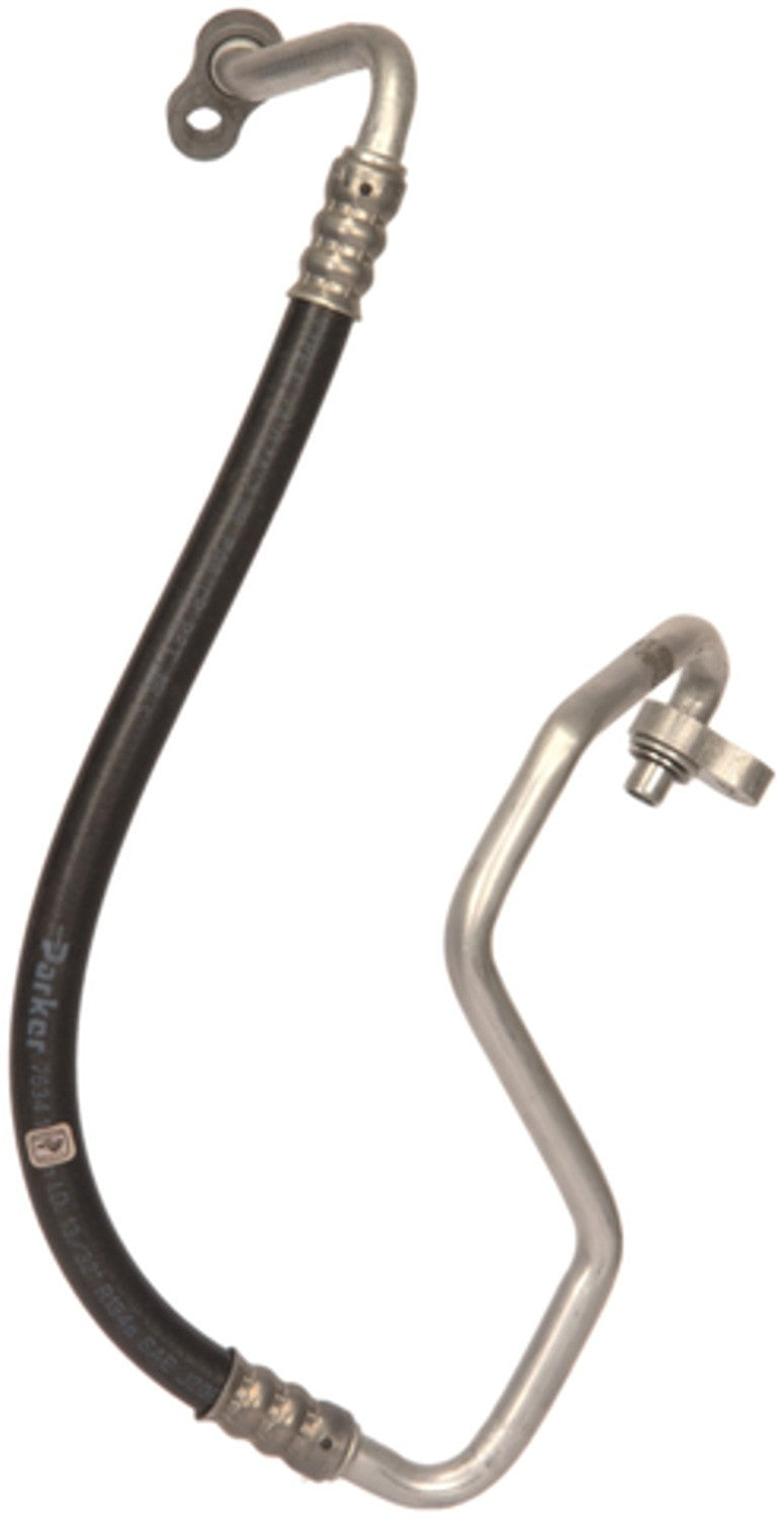 Back View of A/C Refrigerant Discharge Hose FOUR SEASONS 55163