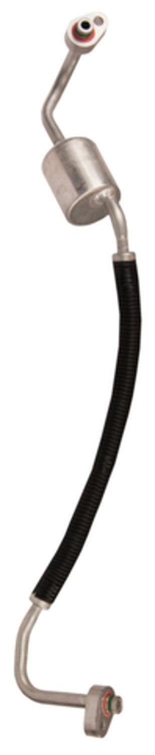 Angle View of A/C Refrigerant Discharge Hose FOUR SEASONS 55165