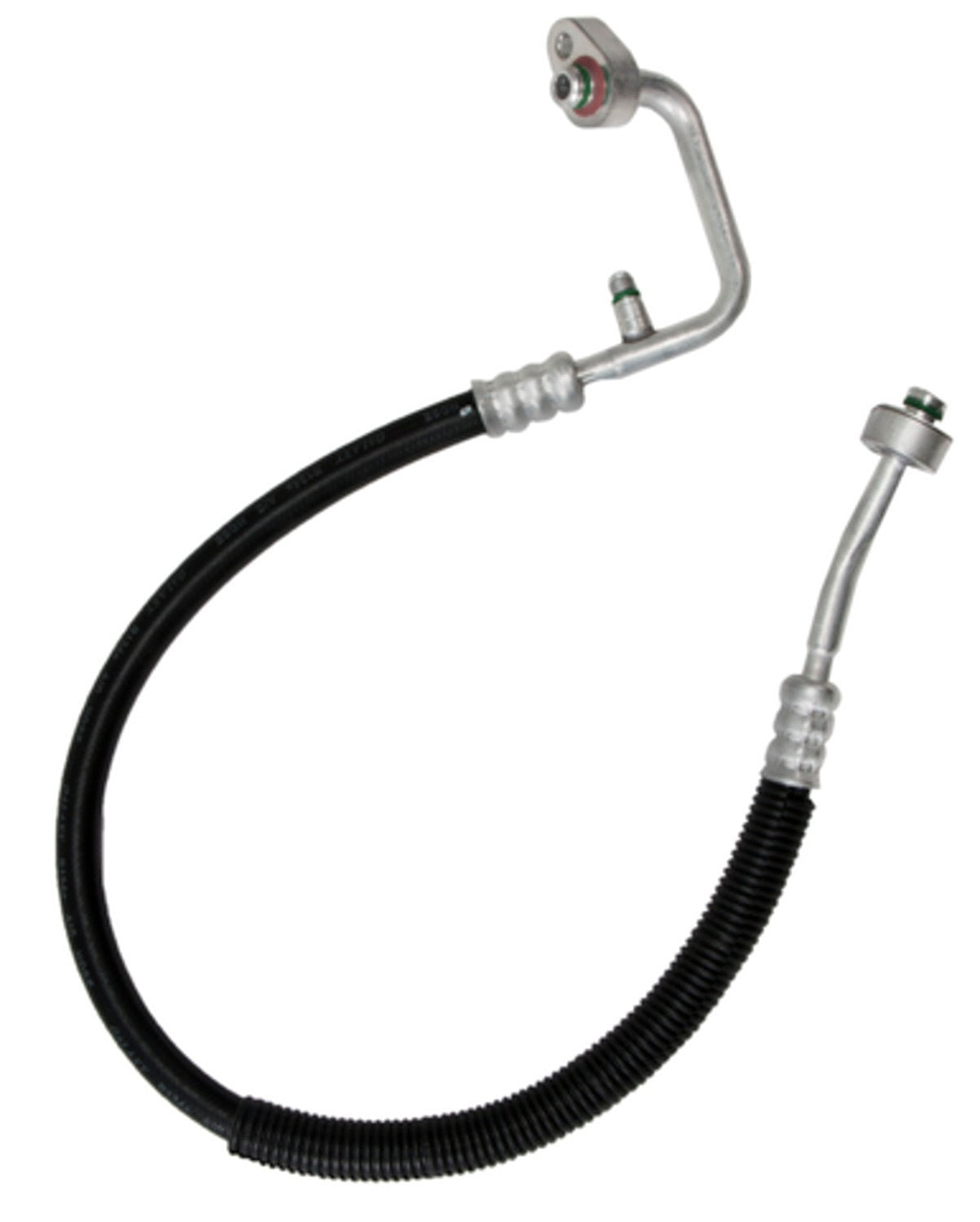 Angle View of A/C Refrigerant Discharge Hose FOUR SEASONS 55167