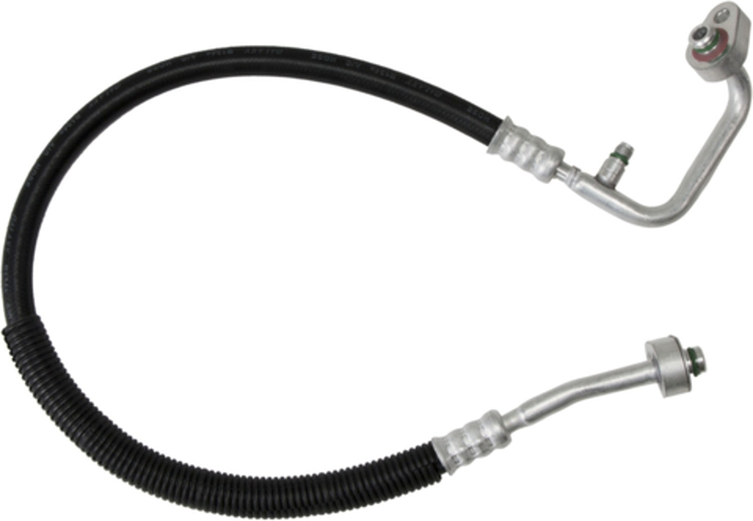 Front View of A/C Refrigerant Discharge Hose FOUR SEASONS 55167