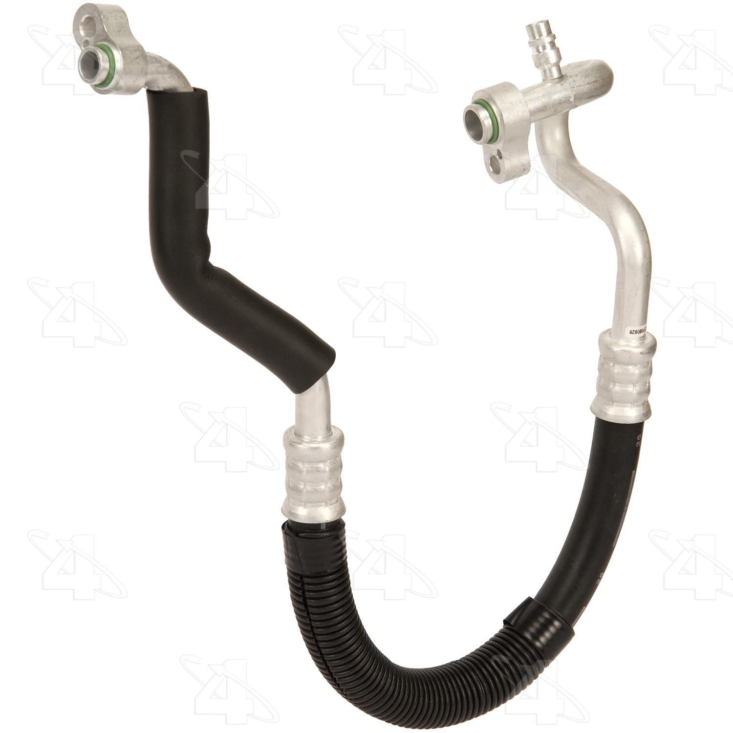 Front View of A/C Refrigerant Suction Hose FOUR SEASONS 55215