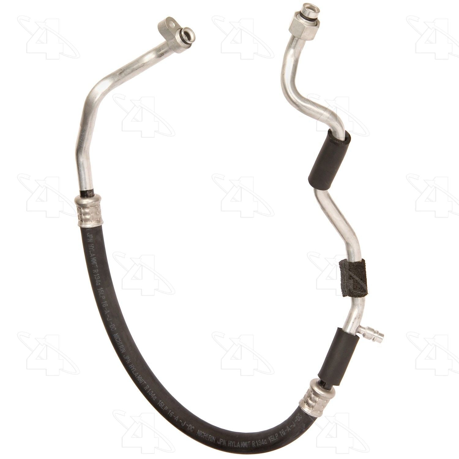 Front View of A/C Refrigerant Suction Hose FOUR SEASONS 55276