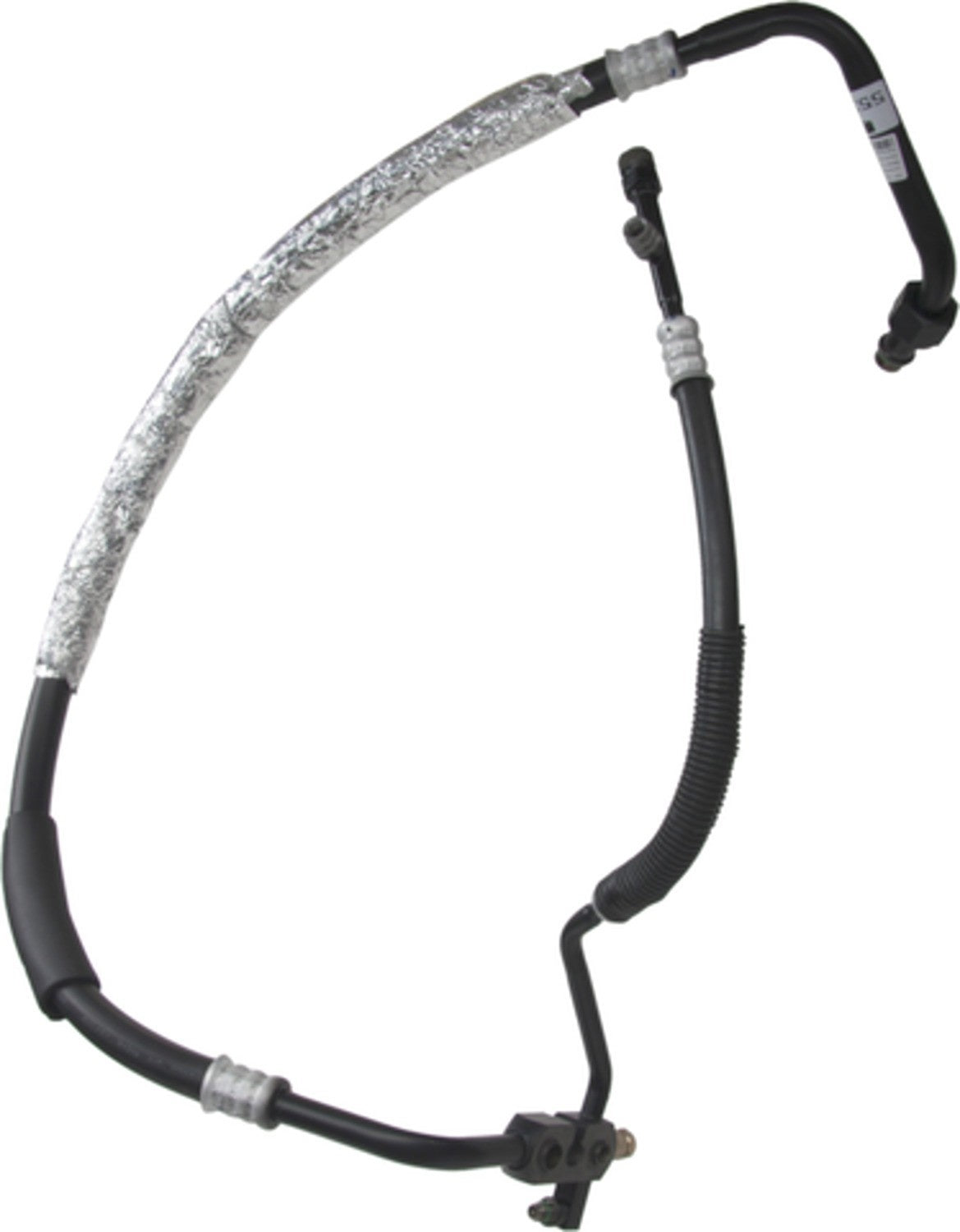 Angle View of A/C Refrigerant Discharge / Suction Hose Assembly FOUR SEASONS 55315