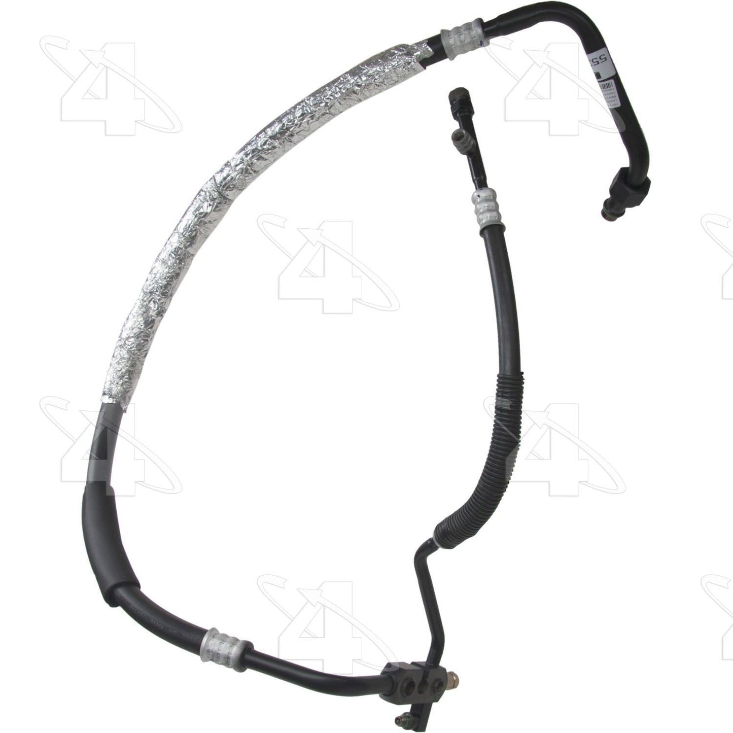 Front View of A/C Refrigerant Discharge / Suction Hose Assembly FOUR SEASONS 55315