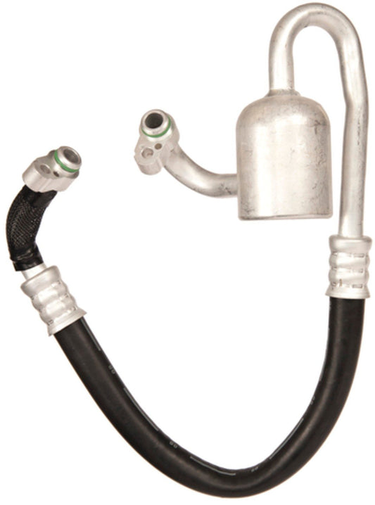 Angle View of A/C Refrigerant Suction Hose FOUR SEASONS 55399