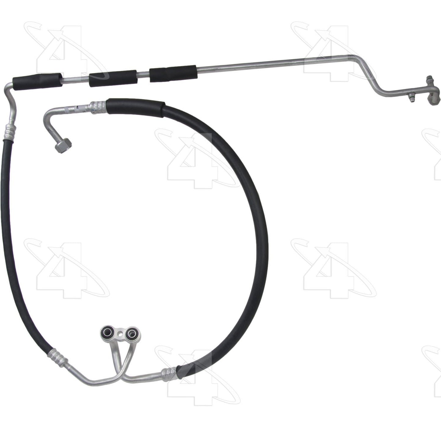 Front View of A/C Refrigerant Discharge / Suction Hose Assembly FOUR SEASONS 55460