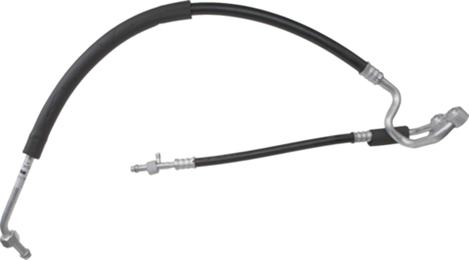 Angle View of A/C Refrigerant Discharge / Suction Hose Assembly FOUR SEASONS 55474