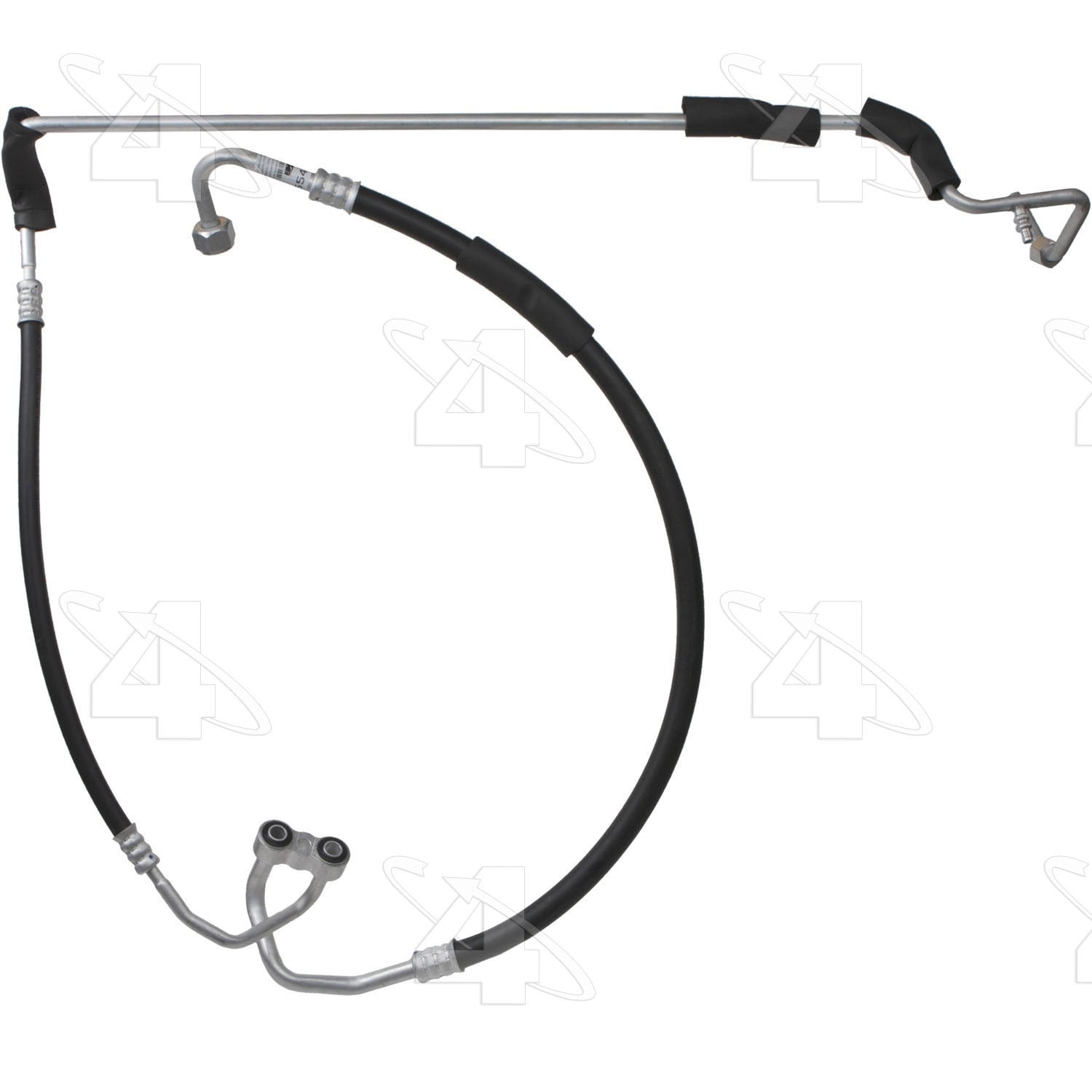 Front View of A/C Refrigerant Discharge / Suction Hose Assembly FOUR SEASONS 55477