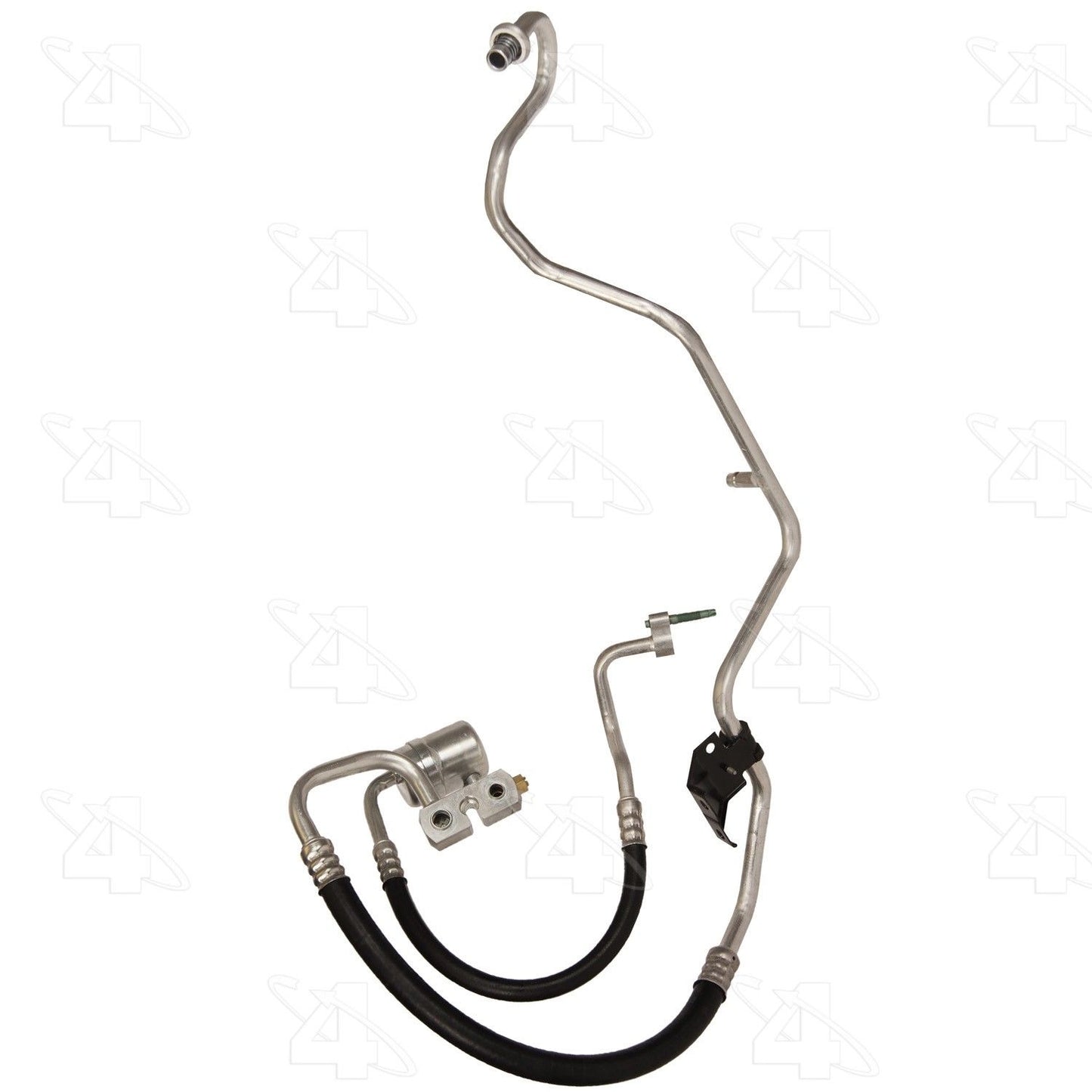 Front View of A/C Refrigerant Discharge / Suction Hose Assembly FOUR SEASONS 55599