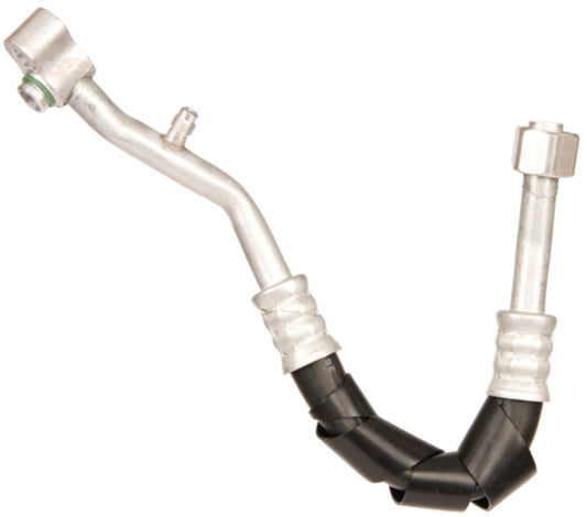 Angle View of A/C Refrigerant Suction Hose FOUR SEASONS 55691