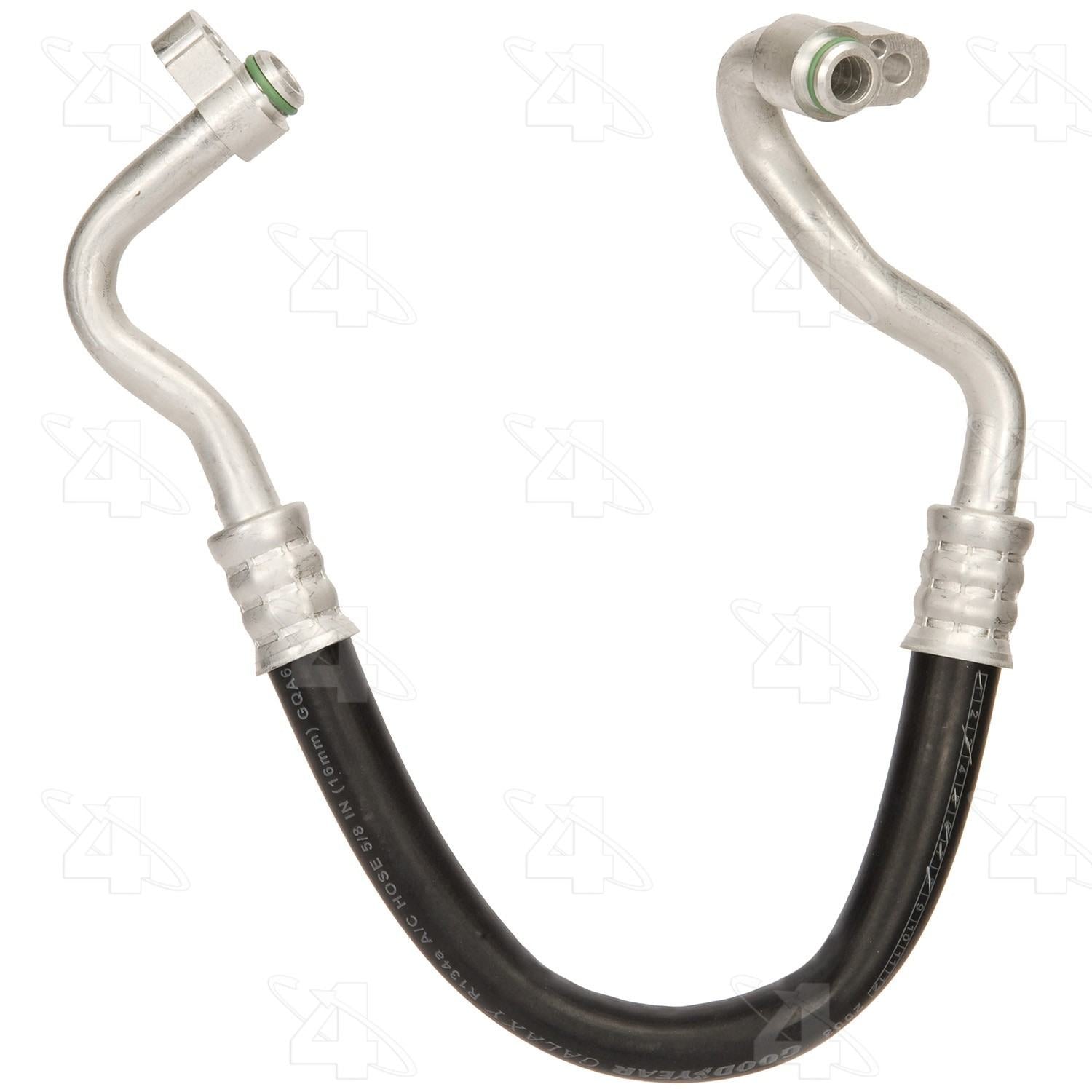 Front View of A/C Refrigerant Suction Hose FOUR SEASONS 55693