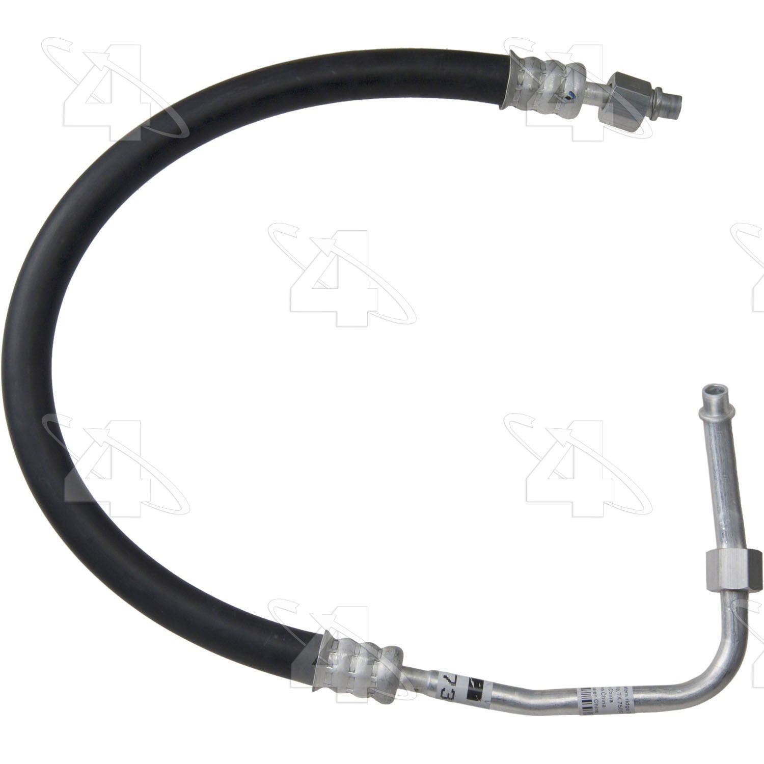 Front View of A/C Refrigerant Discharge Hose FOUR SEASONS 55739