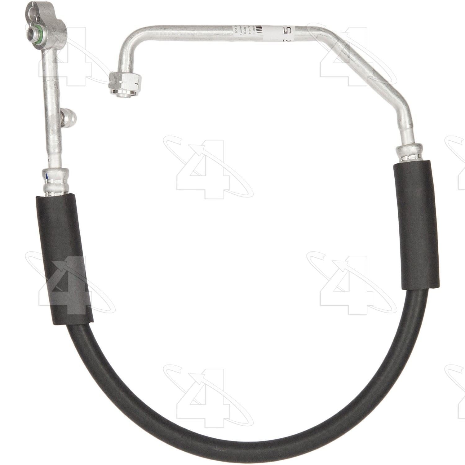 Front View of A/C Refrigerant Discharge Hose FOUR SEASONS 55792