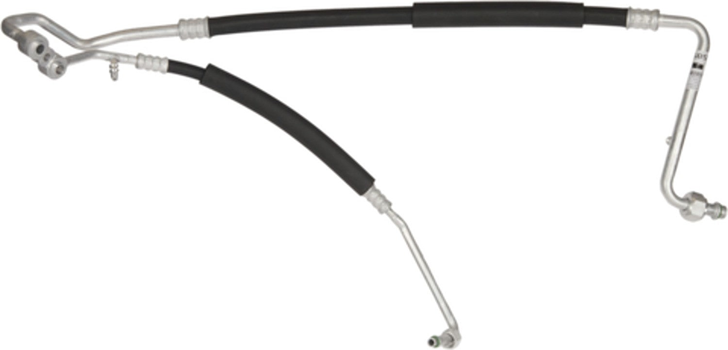 Angle View of A/C Refrigerant Discharge / Suction Hose Assembly FOUR SEASONS 55852