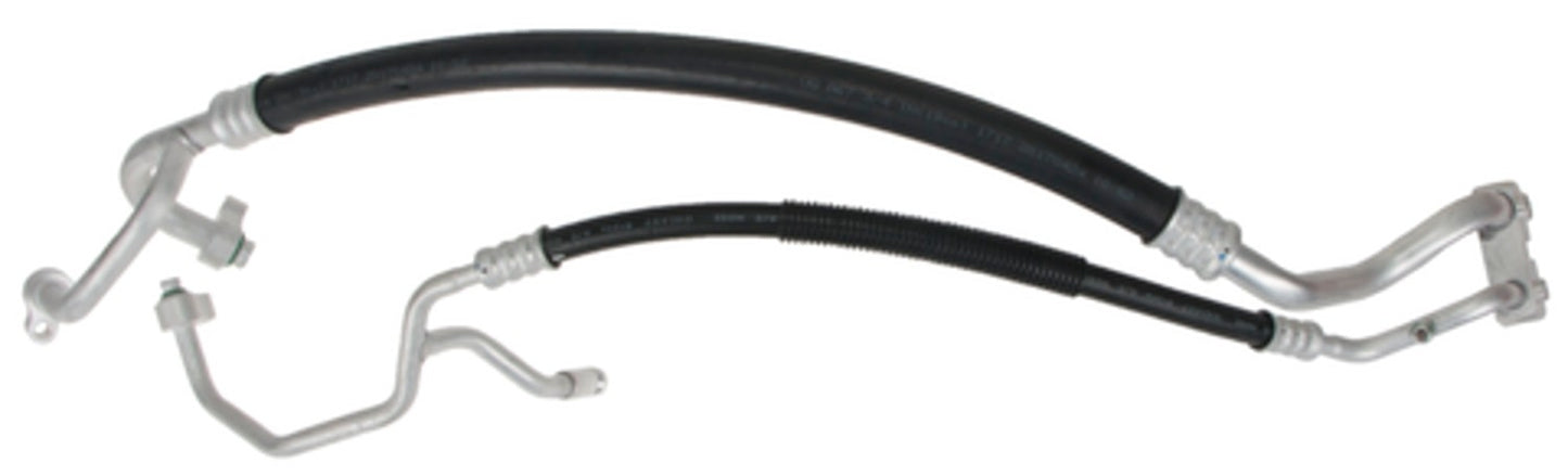 Back View of A/C Refrigerant Discharge / Suction Hose Assembly FOUR SEASONS 55908