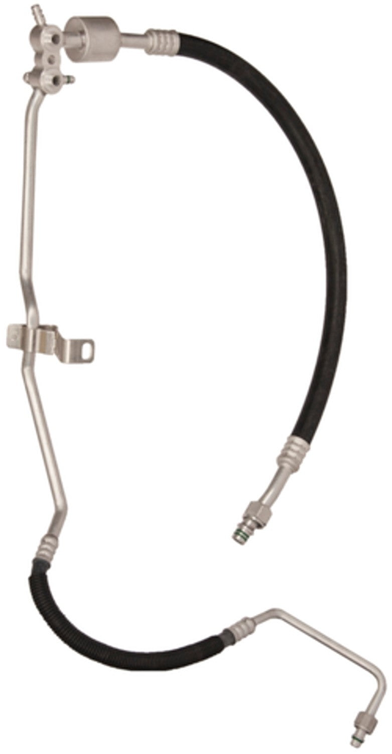 Angle View of A/C Refrigerant Discharge / Suction Hose Assembly FOUR SEASONS 55909