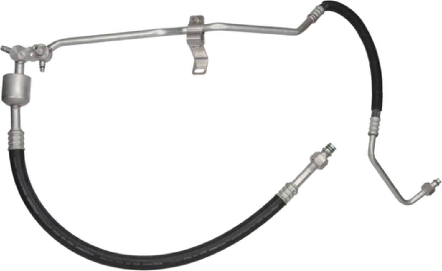 Back View of A/C Refrigerant Discharge / Suction Hose Assembly FOUR SEASONS 55909