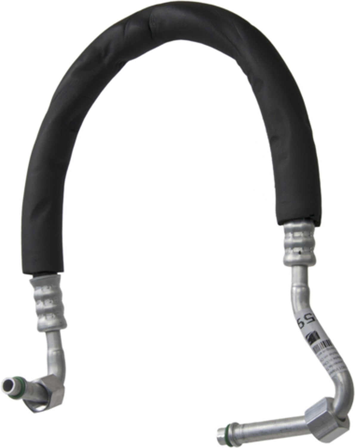 Angle View of A/C Refrigerant Discharge Hose FOUR SEASONS 55981