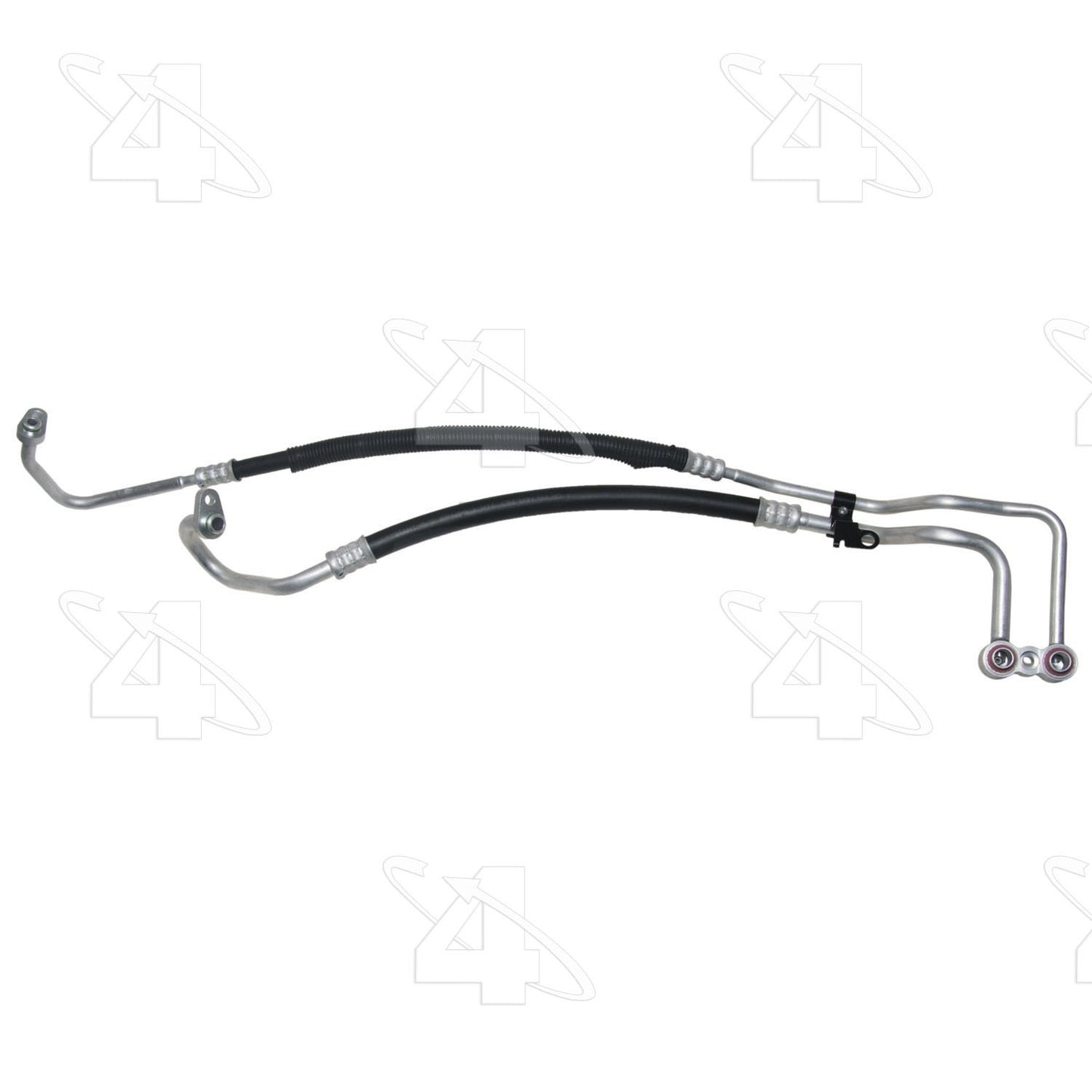 Front View of A/C Refrigerant Discharge / Suction Hose Assembly FOUR SEASONS 56014