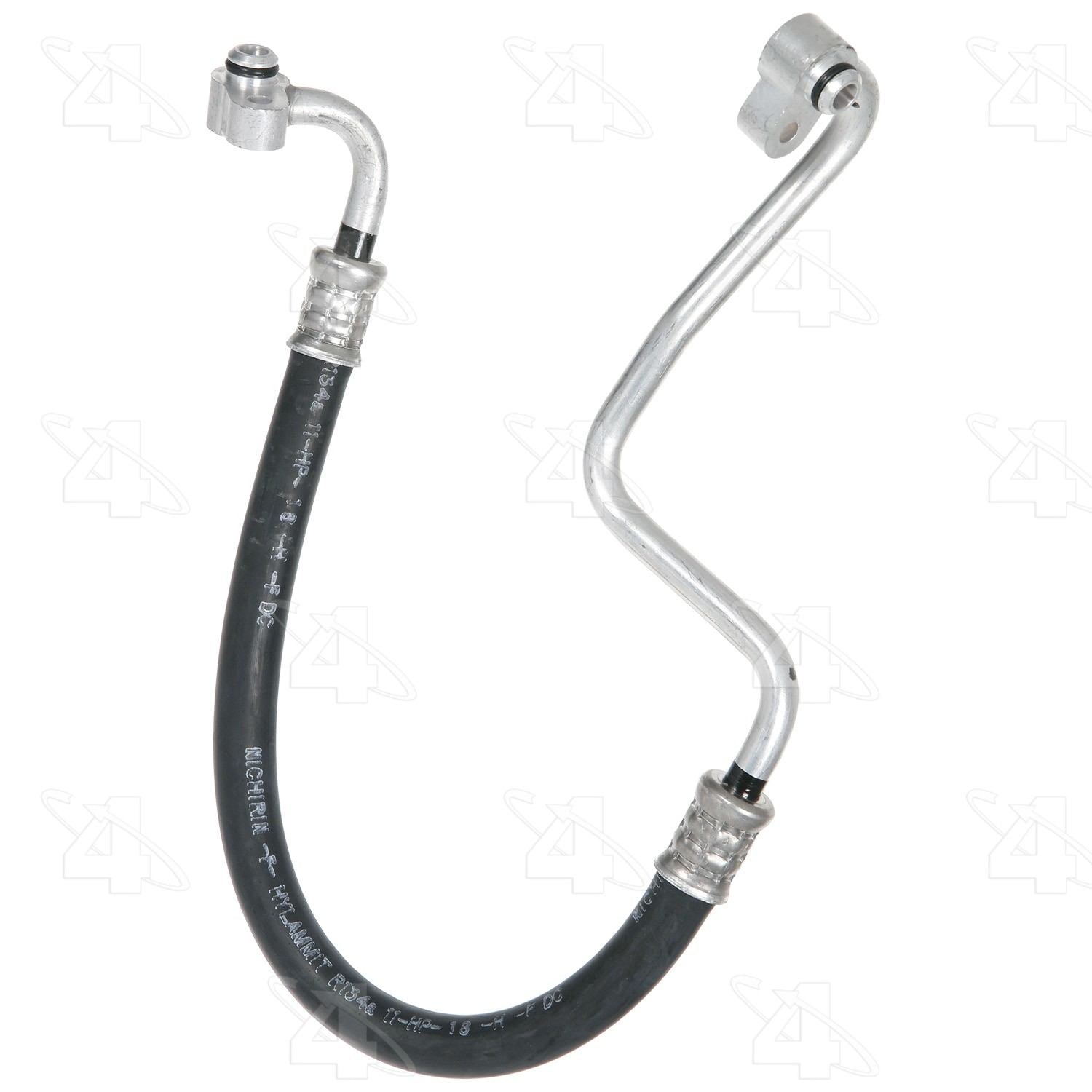 Front View of A/C Refrigerant Discharge Hose FOUR SEASONS 56030