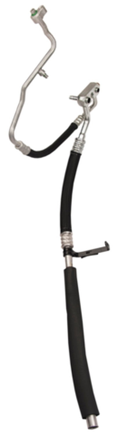 Angle View of A/C Refrigerant Discharge / Suction Hose Assembly FOUR SEASONS 56058