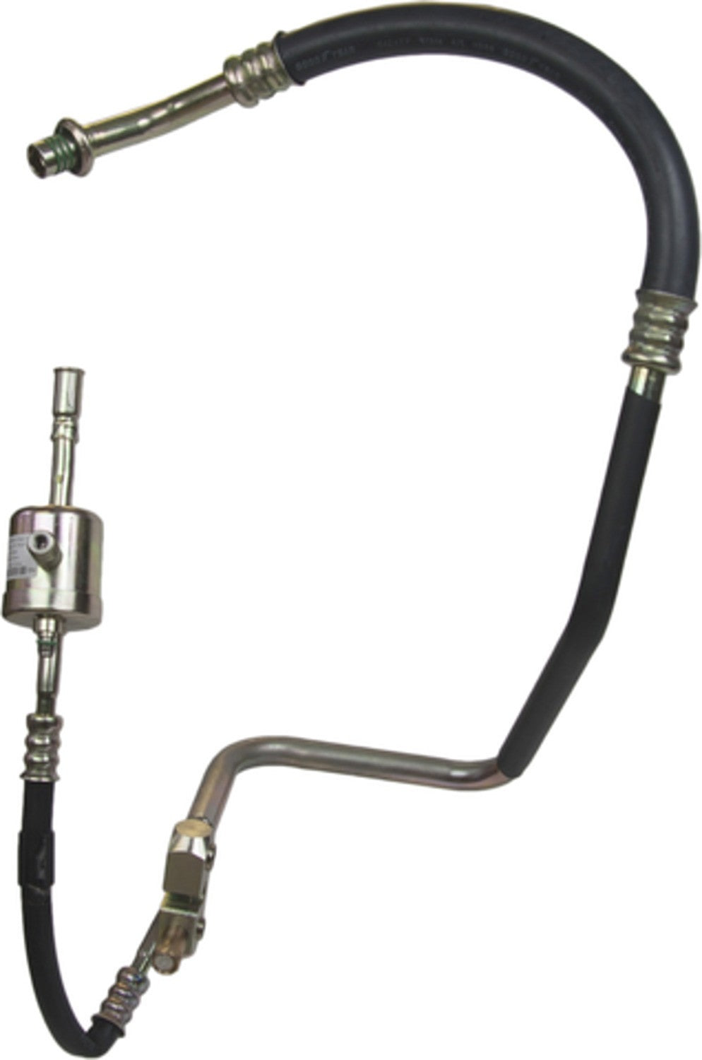 Angle View of A/C Refrigerant Discharge / Suction Hose Assembly FOUR SEASONS 56107