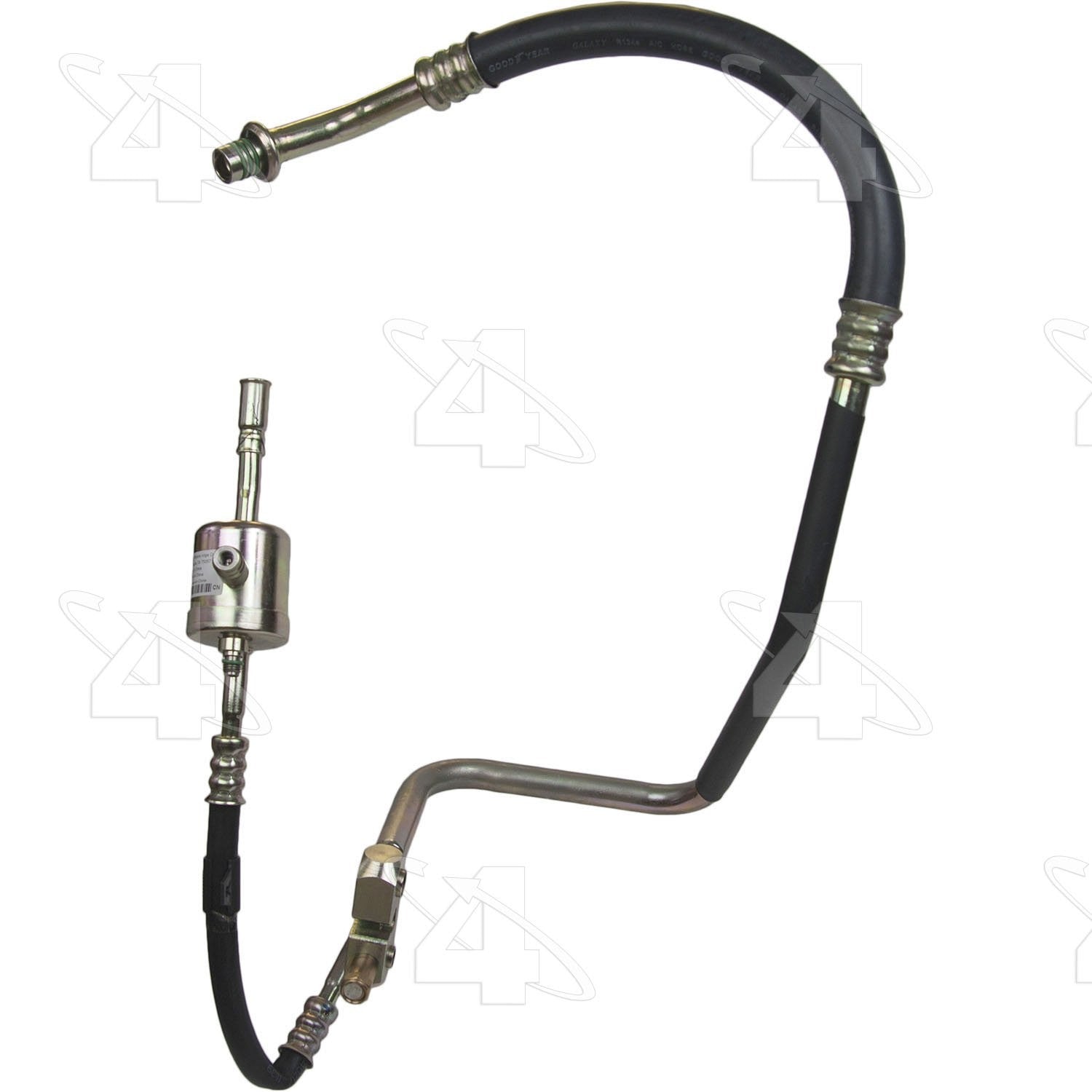 Front View of A/C Refrigerant Discharge / Suction Hose Assembly FOUR SEASONS 56107