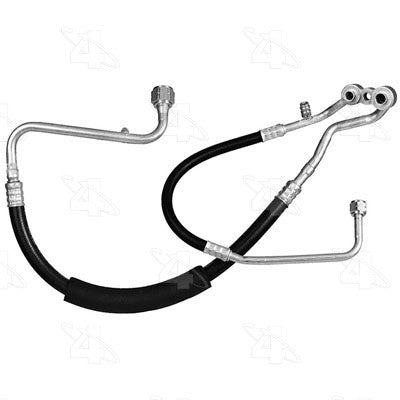 Front View of A/C Refrigerant Discharge / Suction Hose Assembly FOUR SEASONS 56155