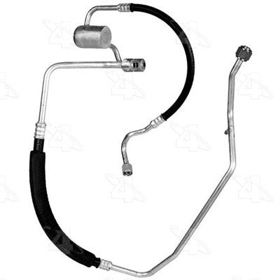 Front View of A/C Refrigerant Discharge / Suction Hose Assembly FOUR SEASONS 56162