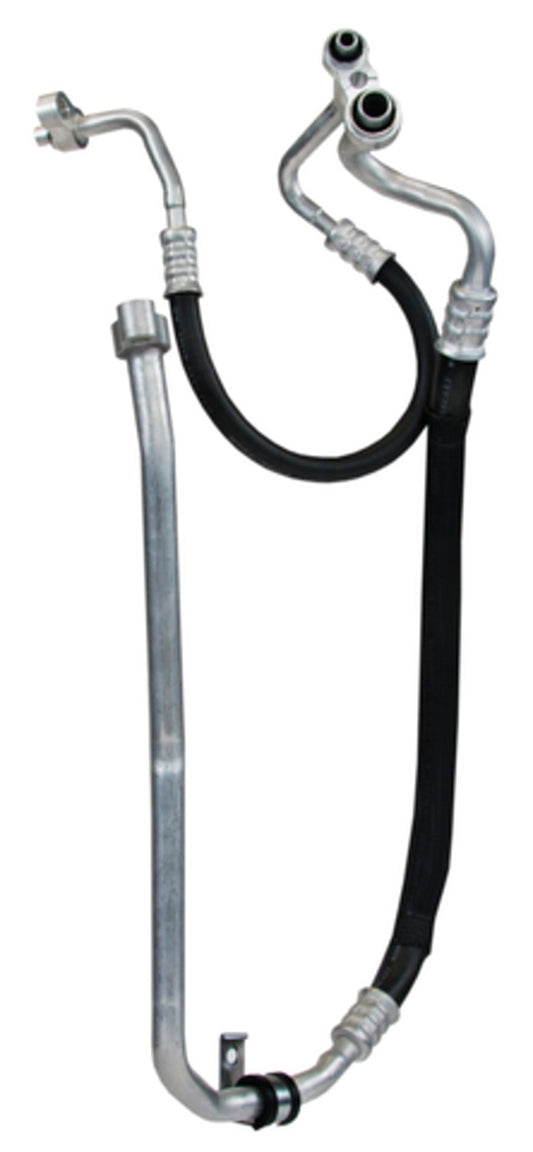 Angle View of A/C Refrigerant Discharge / Suction Hose Assembly FOUR SEASONS 56172