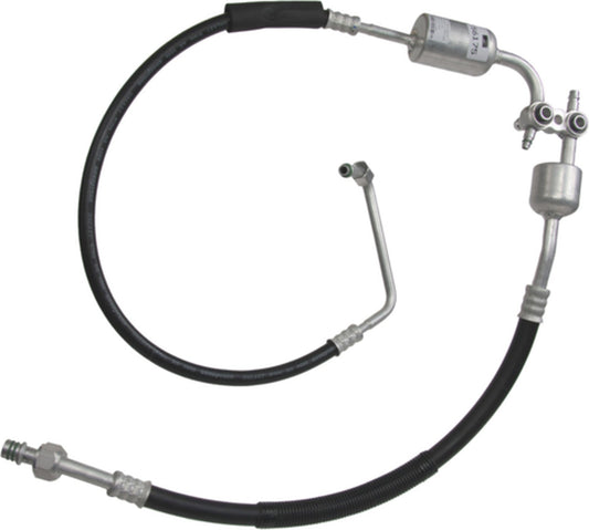 Angle View of A/C Refrigerant Discharge / Suction Hose Assembly FOUR SEASONS 56175