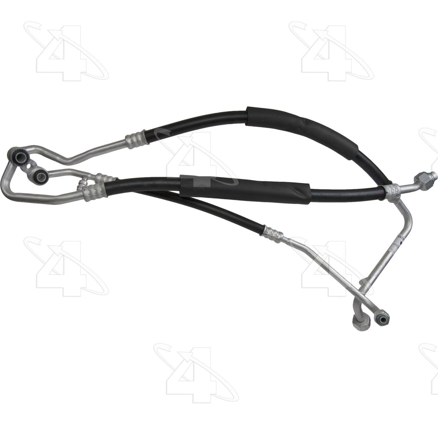 Front View of A/C Refrigerant Discharge / Suction Hose Assembly FOUR SEASONS 56189