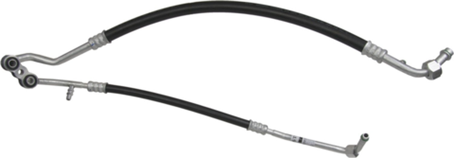 Angle View of A/C Refrigerant Discharge / Suction Hose Assembly FOUR SEASONS 56192