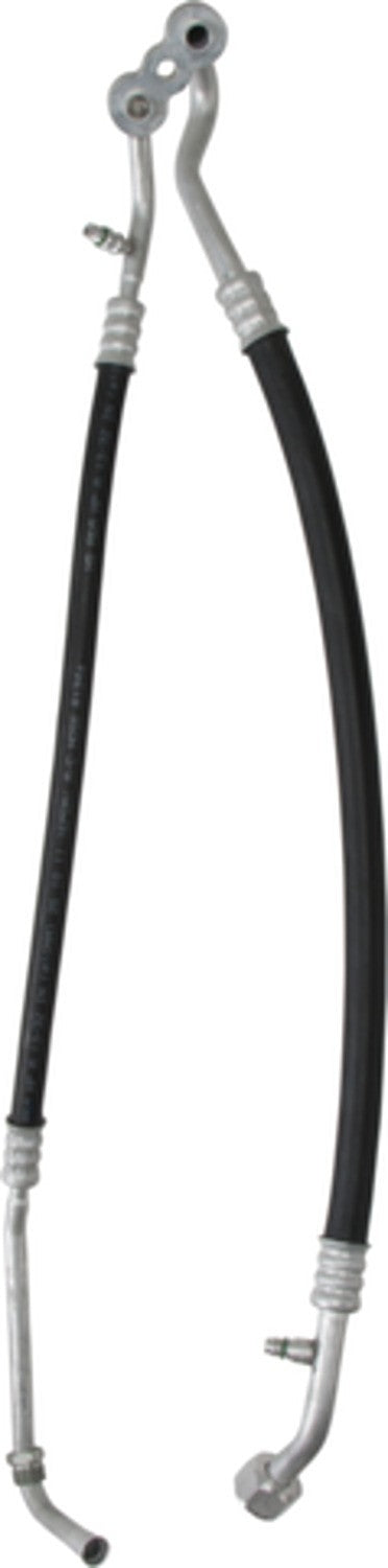 Back View of A/C Refrigerant Discharge / Suction Hose Assembly FOUR SEASONS 56193