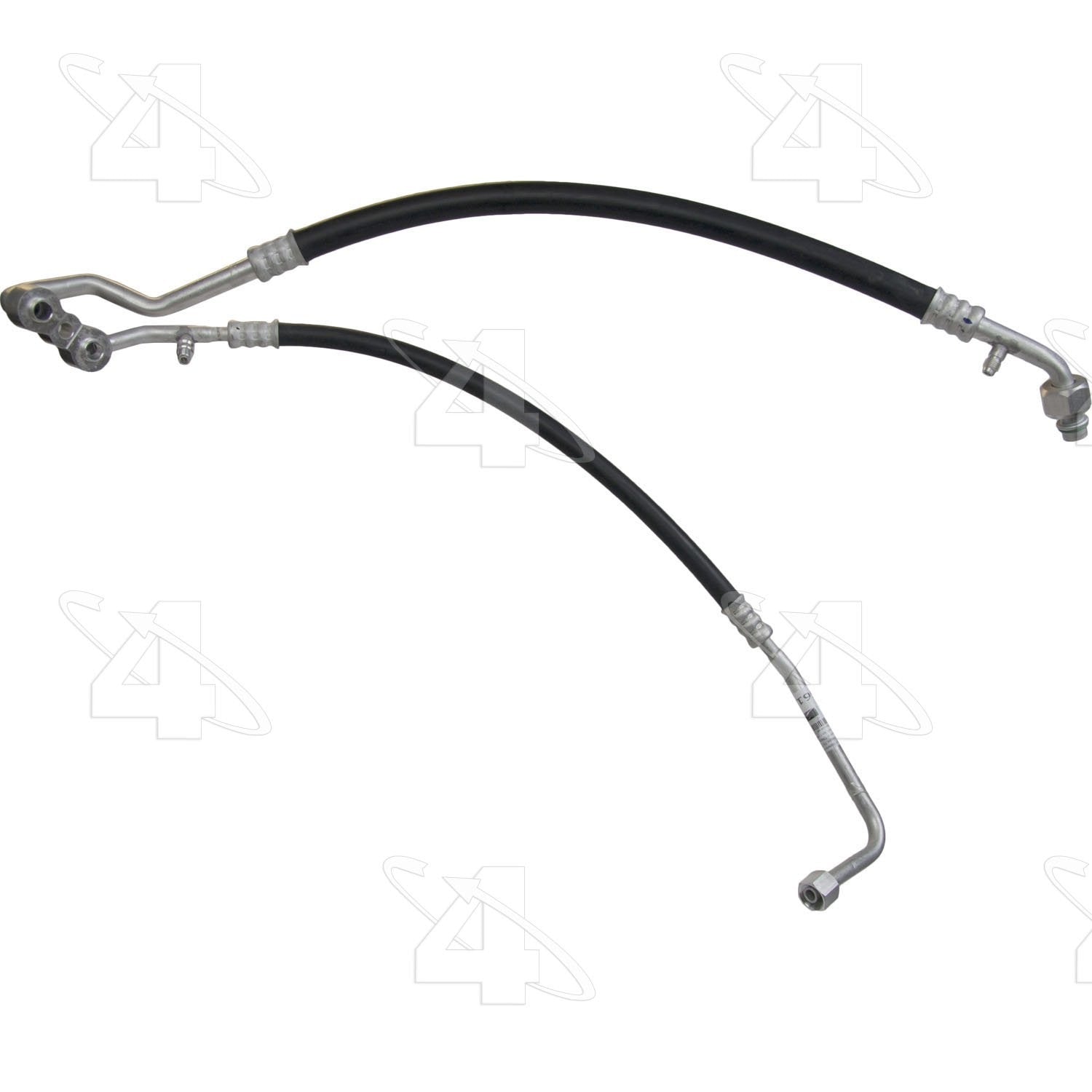 Front View of A/C Refrigerant Discharge / Suction Hose Assembly FOUR SEASONS 56194