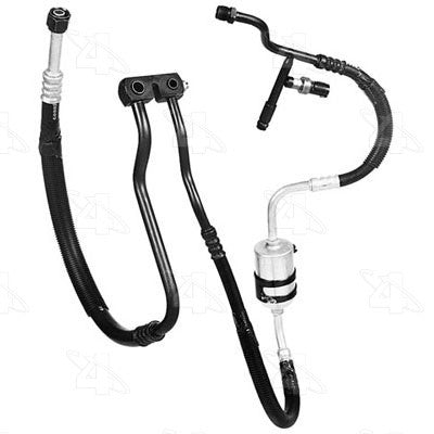 Front View of A/C Refrigerant Discharge / Suction Hose Assembly FOUR SEASONS 56206