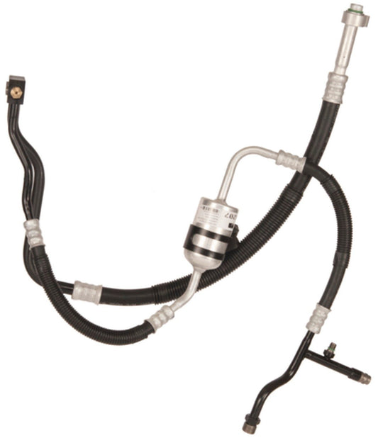 Angle View of A/C Refrigerant Discharge / Suction Hose Assembly FOUR SEASONS 56207