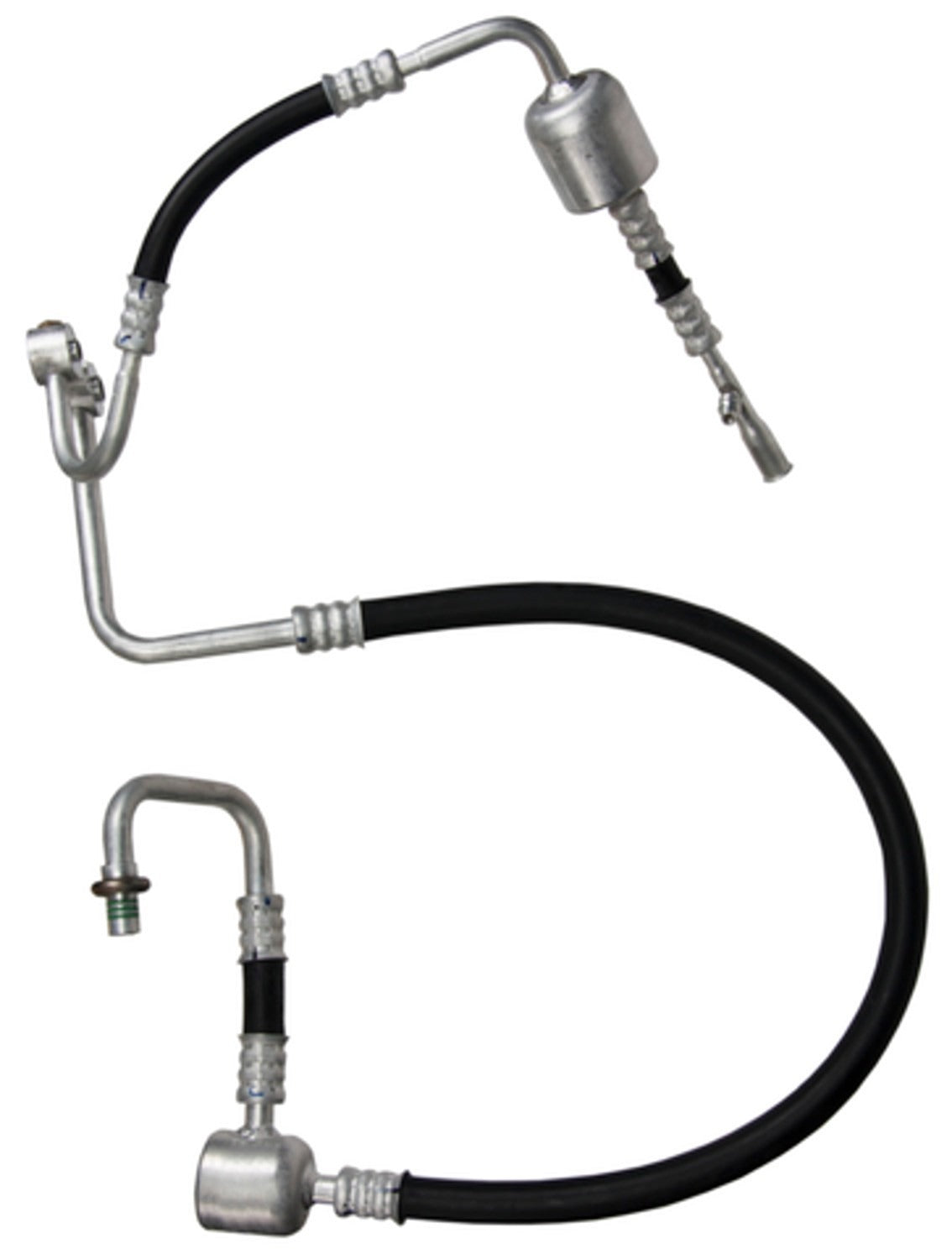 Angle View of A/C Refrigerant Discharge / Suction Hose Assembly FOUR SEASONS 56230