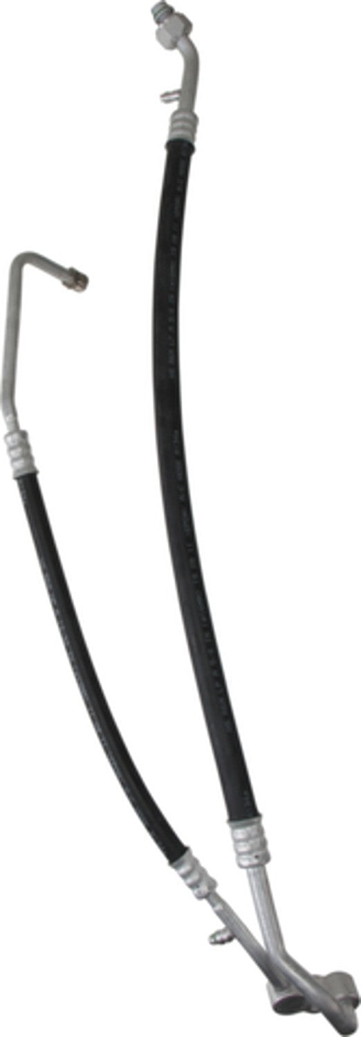 Angle View of A/C Refrigerant Discharge / Suction Hose Assembly FOUR SEASONS 56252