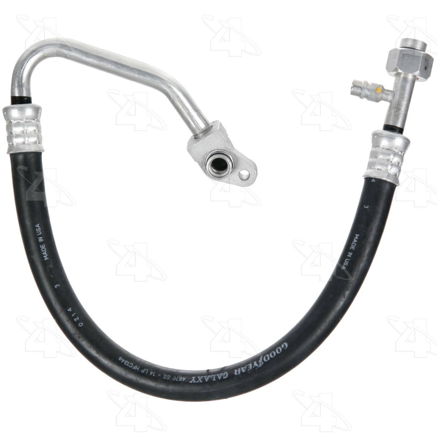 Front View of A/C Refrigerant Suction Hose FOUR SEASONS 56348