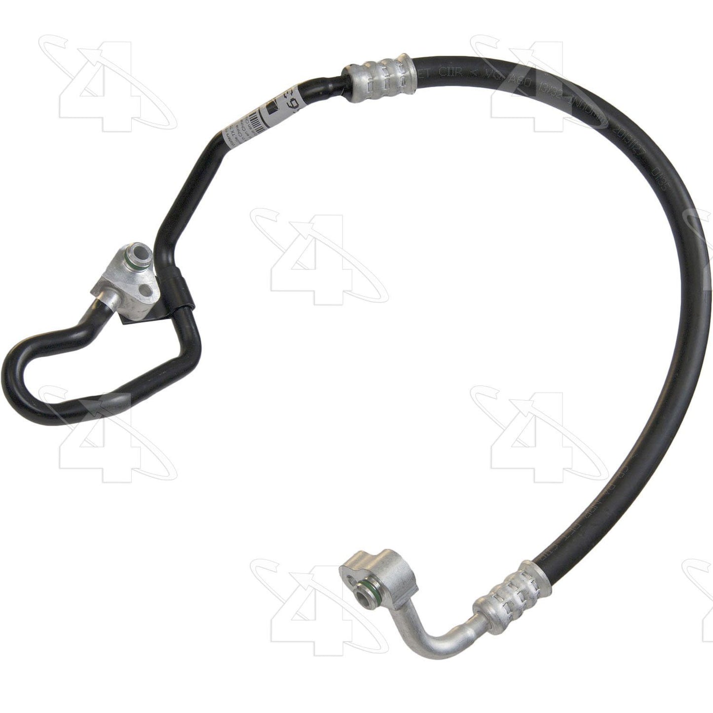 Front View of A/C Refrigerant Discharge Hose FOUR SEASONS 56349