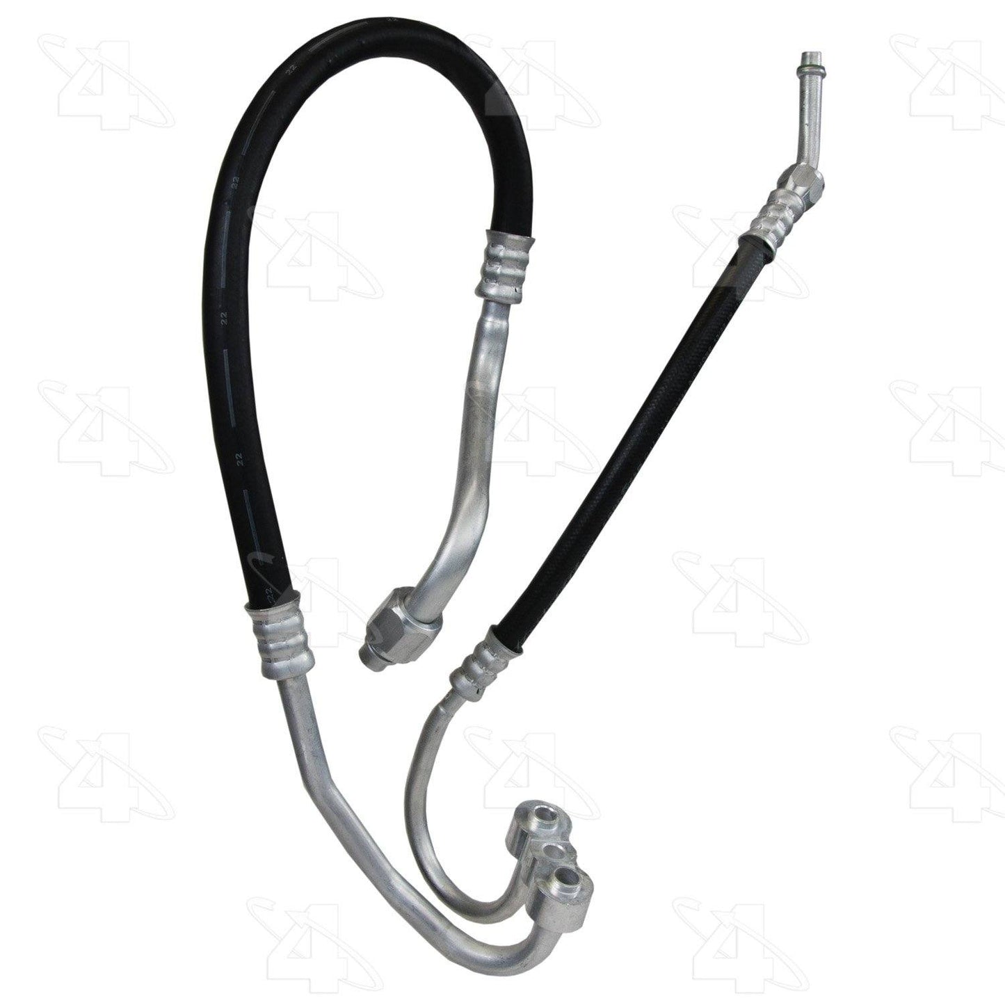 Front View of A/C Refrigerant Discharge / Suction Hose Assembly FOUR SEASONS 56373